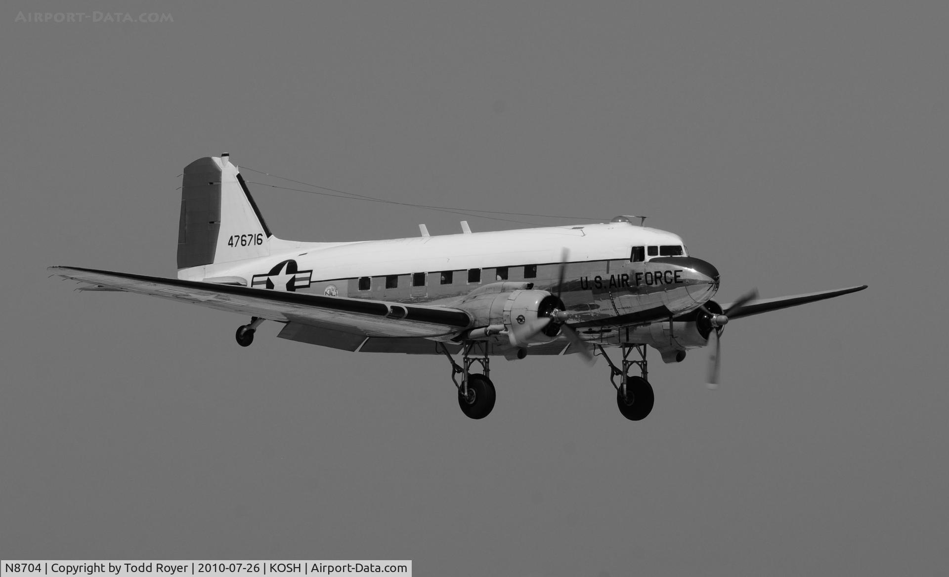 N8704, 1944 Douglas DC3C-S4C4G (TC-47B-30-DK) C/N 33048, EAA AIRVENTURE 2010