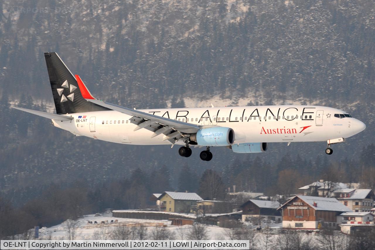 OE-LNT, 2006 Boeing 737-8Z9 C/N 33834, Austrian Airlines