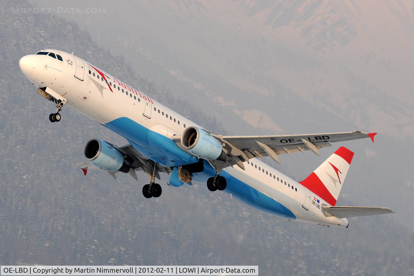 OE-LBD, 1998 Airbus A321-211 C/N 920, Austrian Airlines