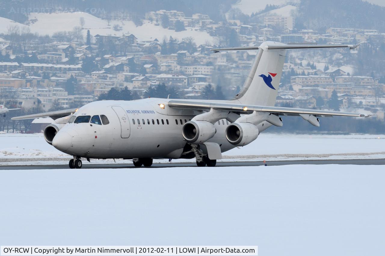 OY-RCW, 1988 British Aerospace BAe.146-200 C/N E2115, Atlantic Airways