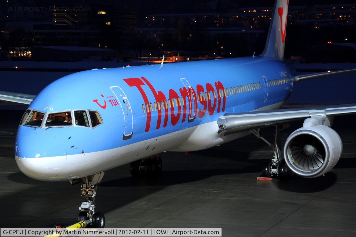 G-CPEU, 1999 Boeing 757-236 C/N 29941, Thomson Airways