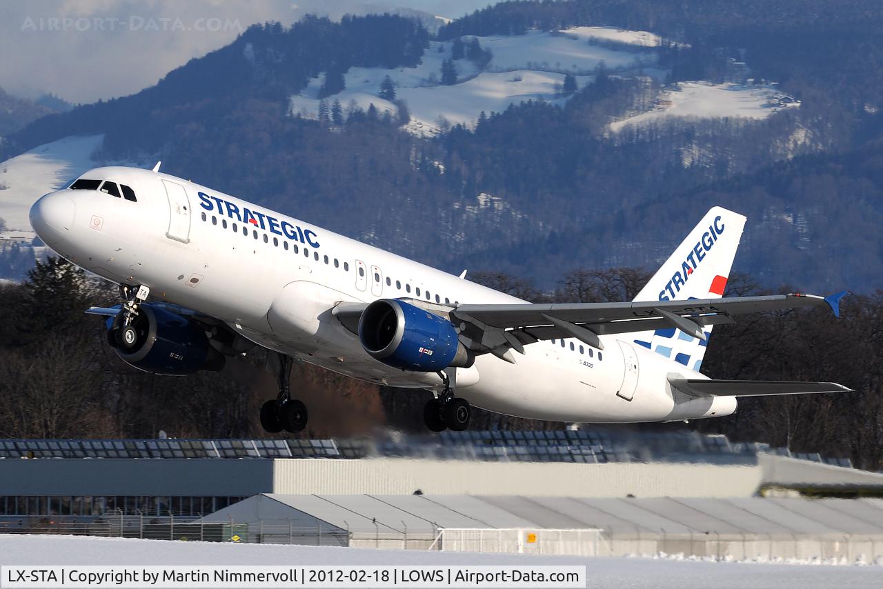 LX-STA, 1993 Airbus A320-212 C/N 446, Strategic Airlines Luxembourg