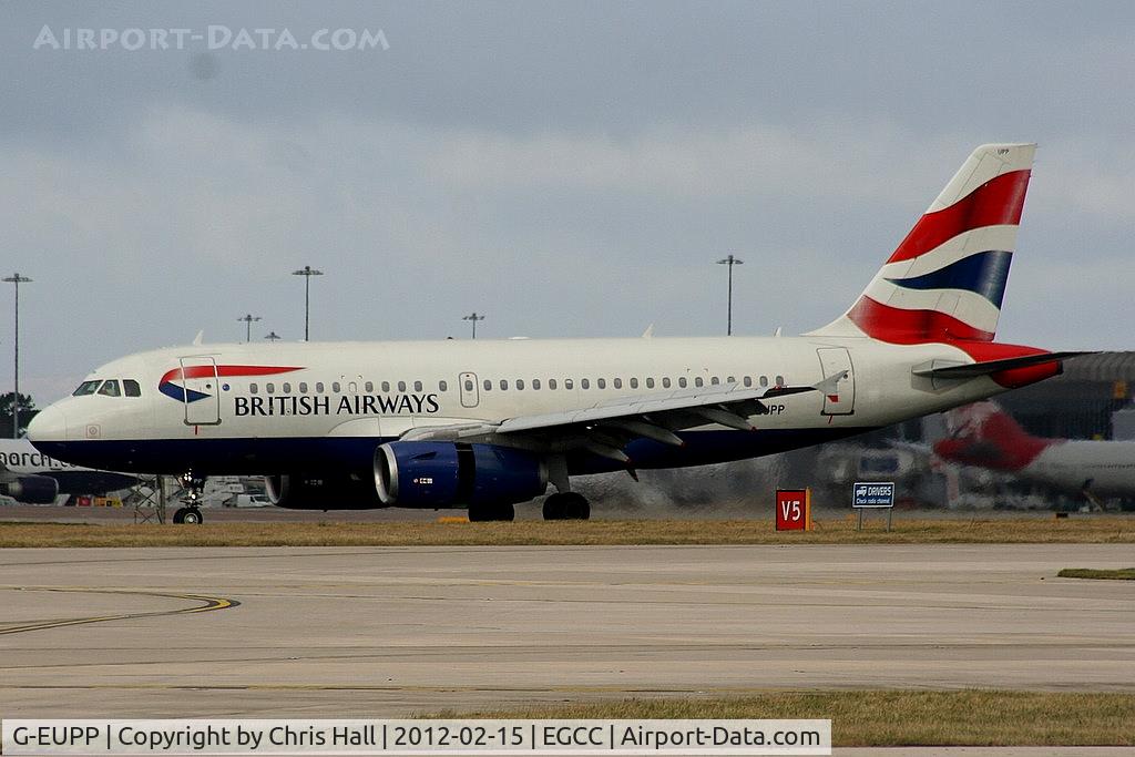 G-EUPP, 2000 Airbus A319-131 C/N 1295, British Airways
