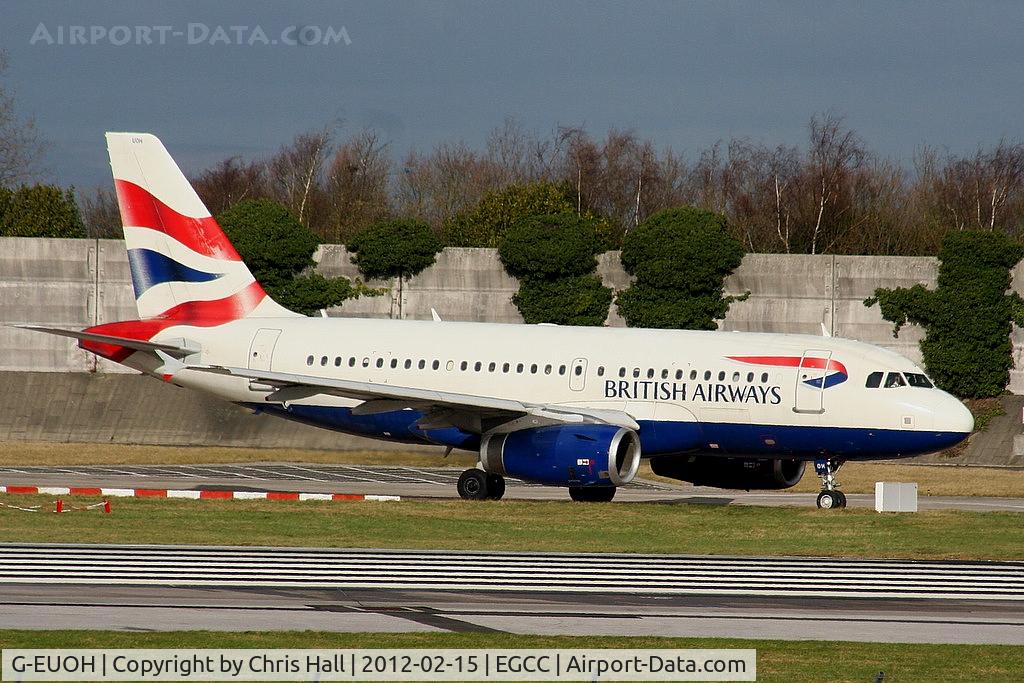 G-EUOH, 2001 Airbus A319-131 C/N 1604, British Airways