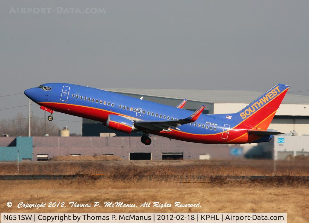 N651SW, 1997 Boeing 737-3H4 C/N 27721, 