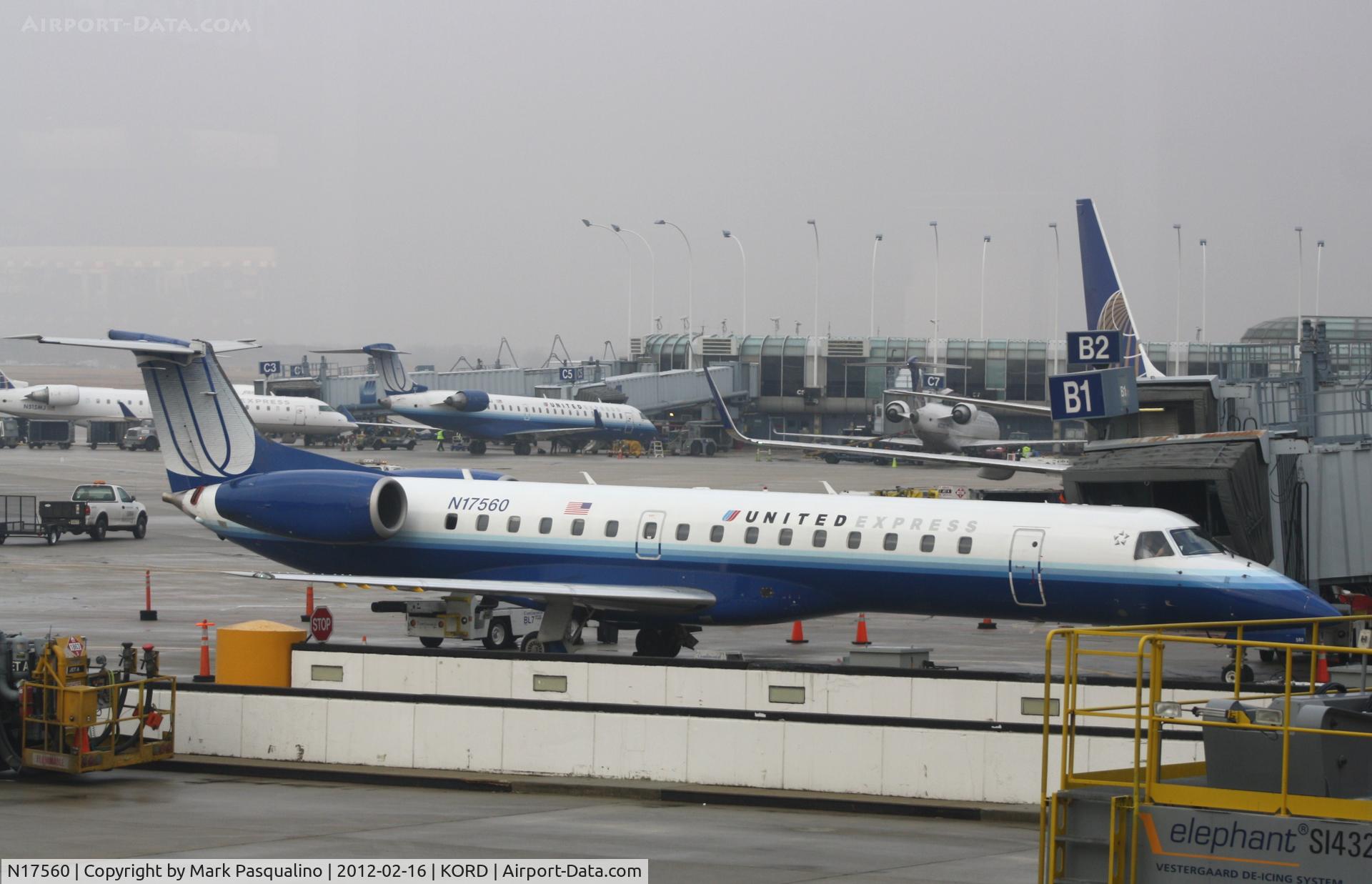 N17560, 2002 Embraer EMB-145LR C/N 145605, EMB-145LR