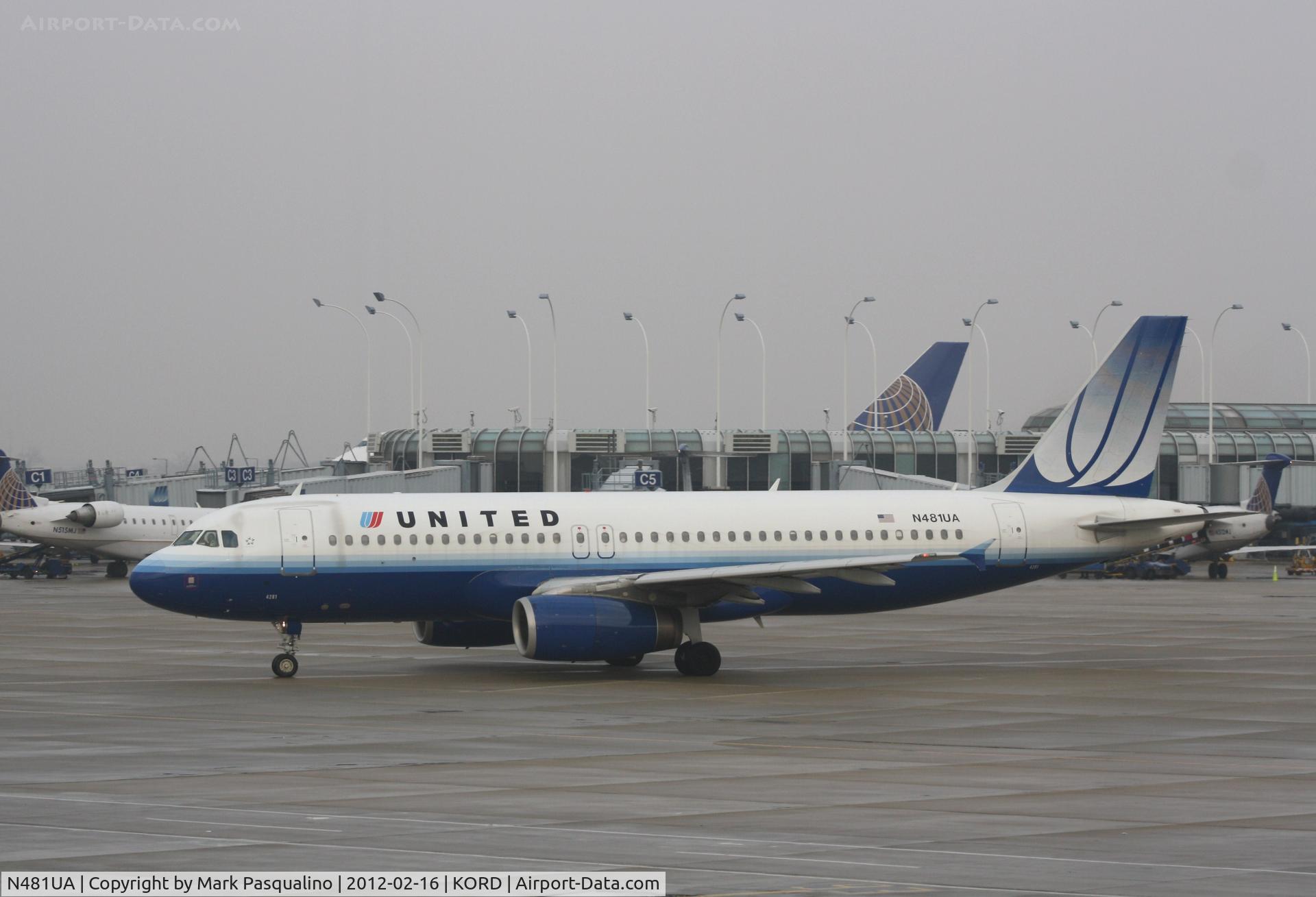 N481UA, 2001 Airbus A320-232 C/N 1559, Airbus A320