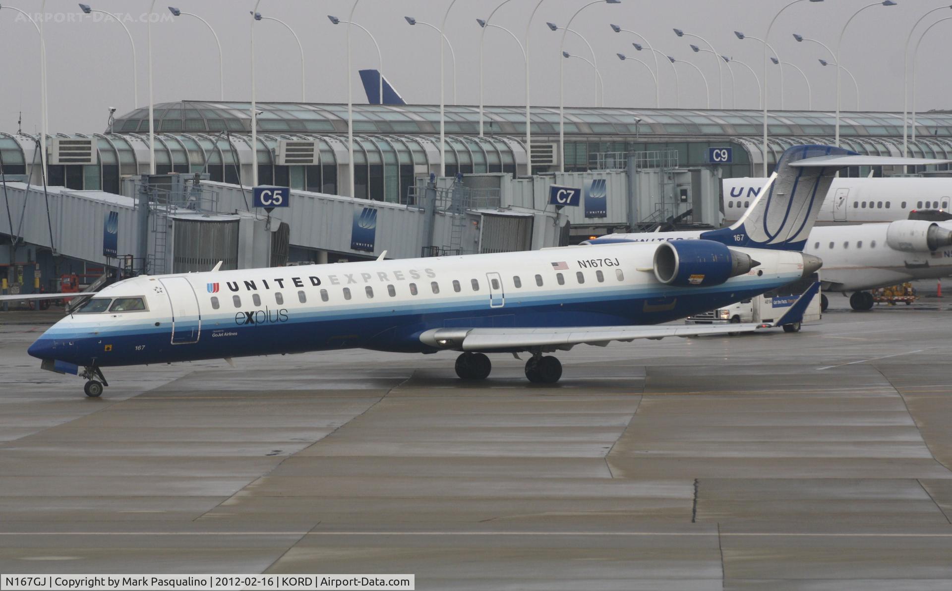 N167GJ, 2008 Bombardier CRJ-702 (CL-600-2C10) Regional Jet C/N 10269, CL-600-2C10