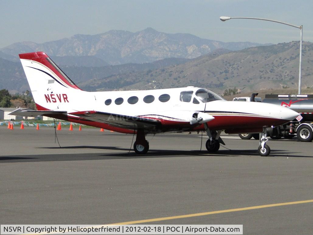 N5VR, 1980 Cessna 414A Chancellor C/N 414A0603, Parked in transient parking