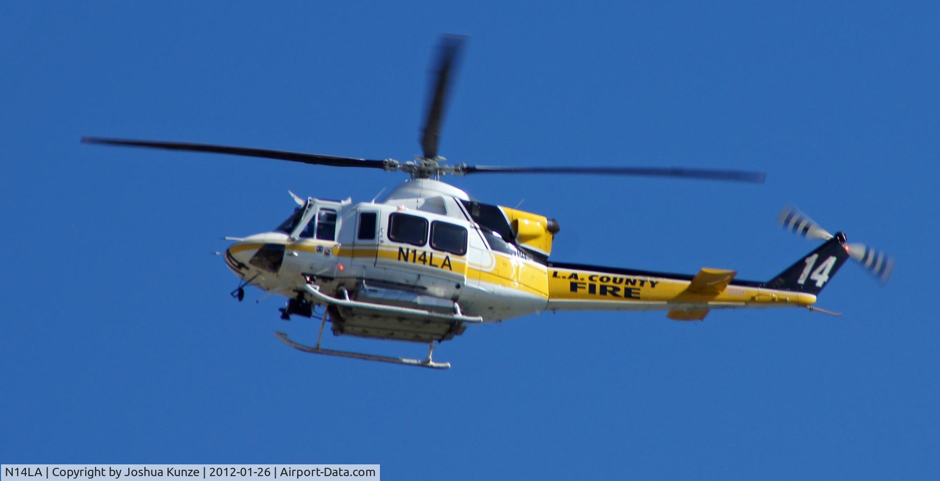 N14LA, 2005 Bell 412EP C/N 36393, Picture taken near the Terranea Resort.