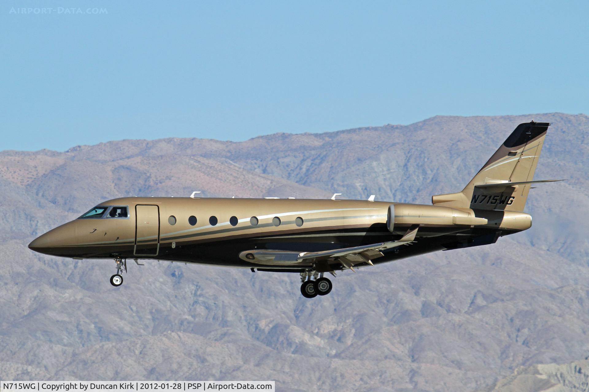 N715WG, 2008 Israel Aerospace Industries G200 C/N 186, How's this for a nice colorscheme!