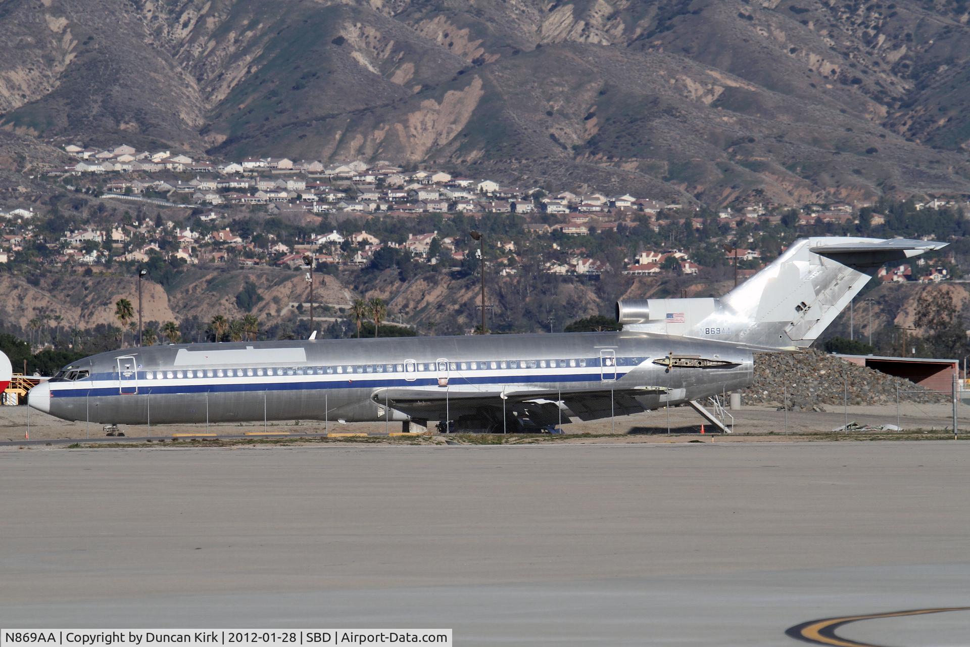 N869AA, 1977 Boeing 727-223 C/N 21374, Stored or being dismantled at San Bernardino