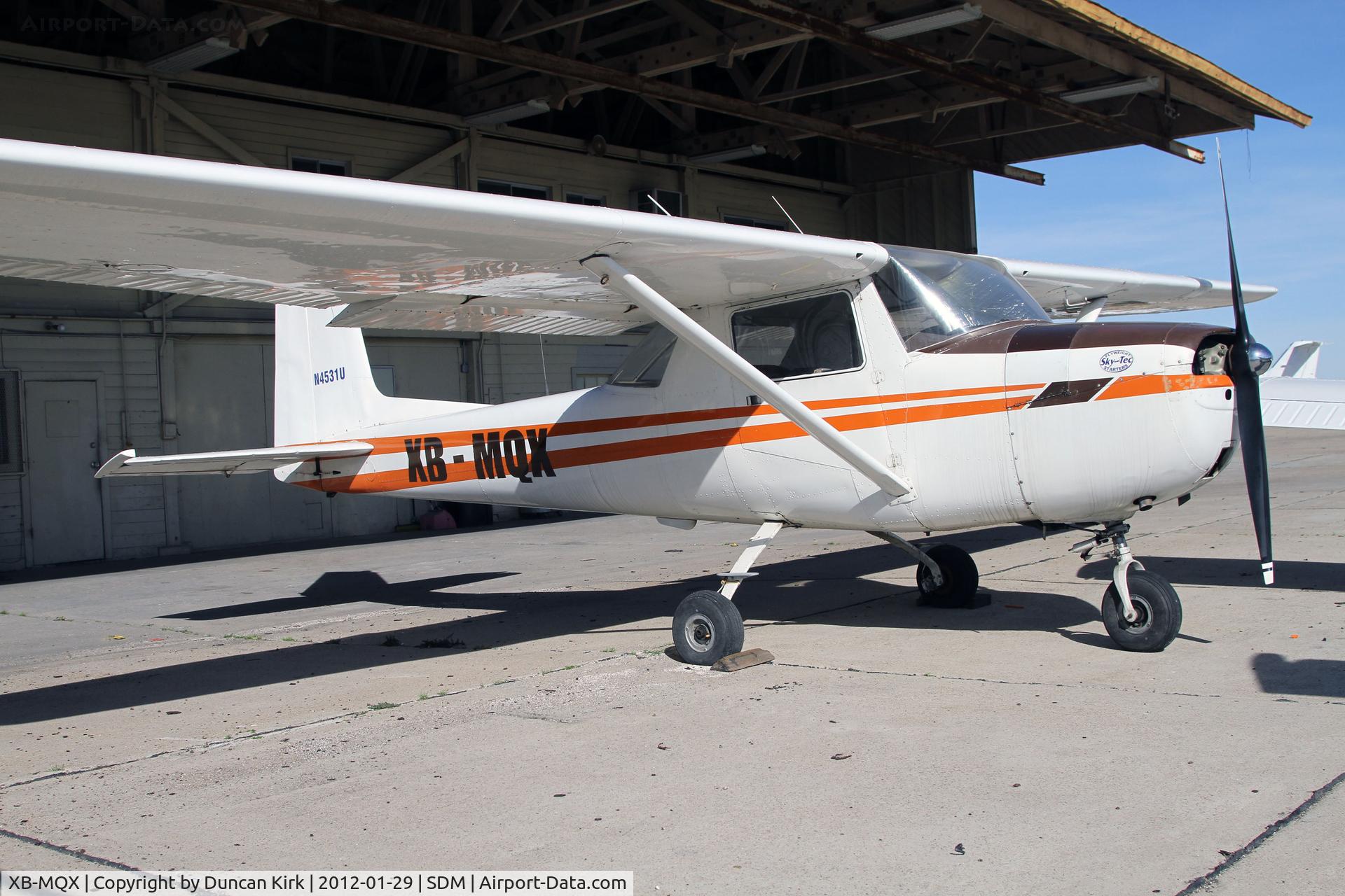 XB-MQX, 1964 Cessna 150D C/N 15060531, XB-MQX still wears its former registration of N4571U
