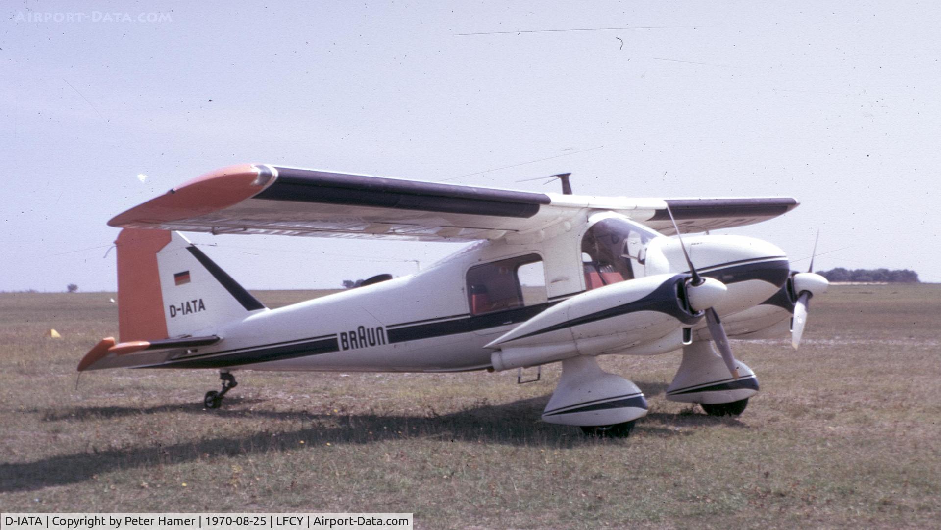 D-IATA, Dornier Do-28A-1 C/N 3010, Do-28 at Royan