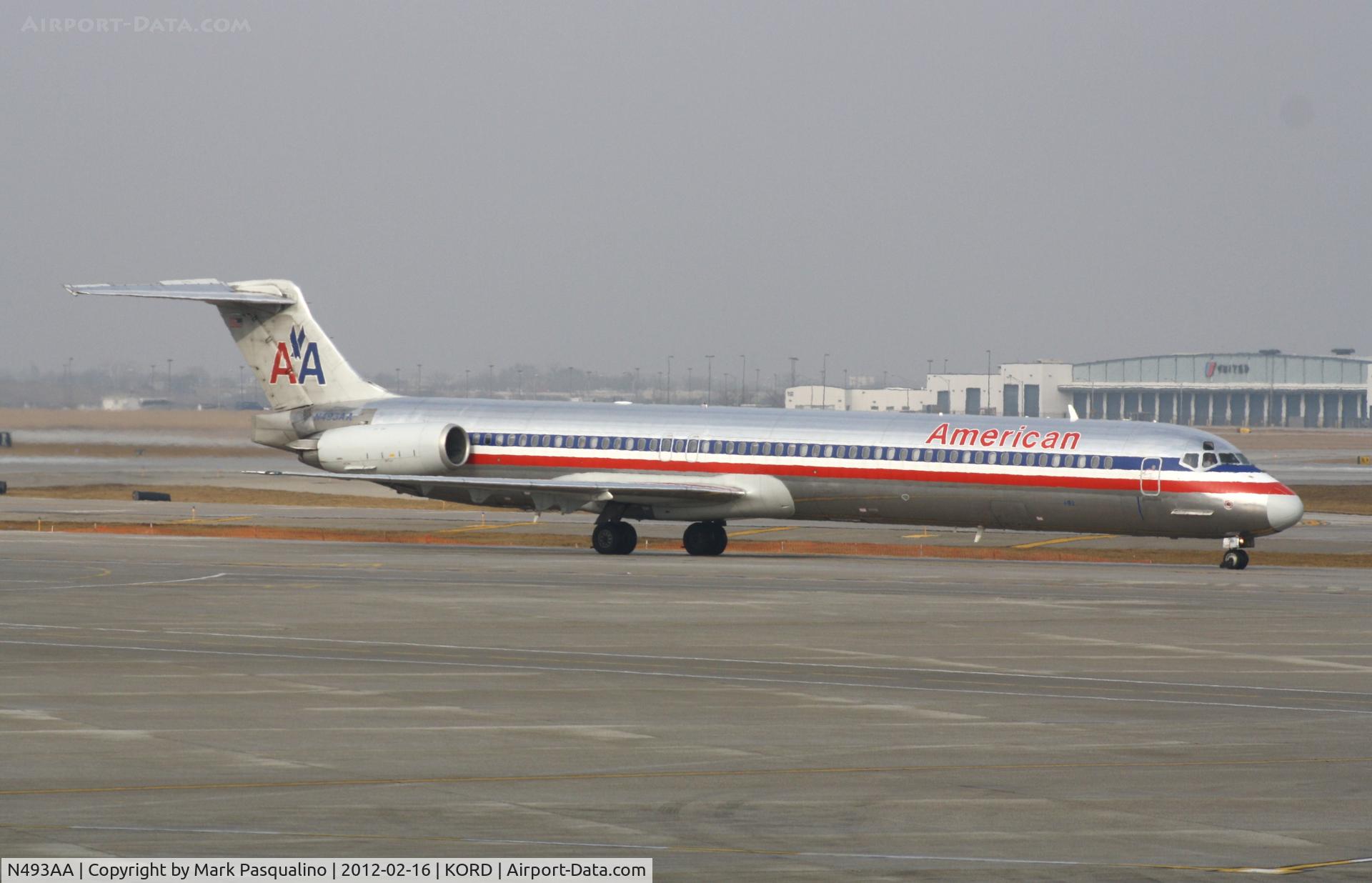 N493AA, 1989 McDonnell Douglas MD-82 (DC-9-82) C/N 49731, MD-82