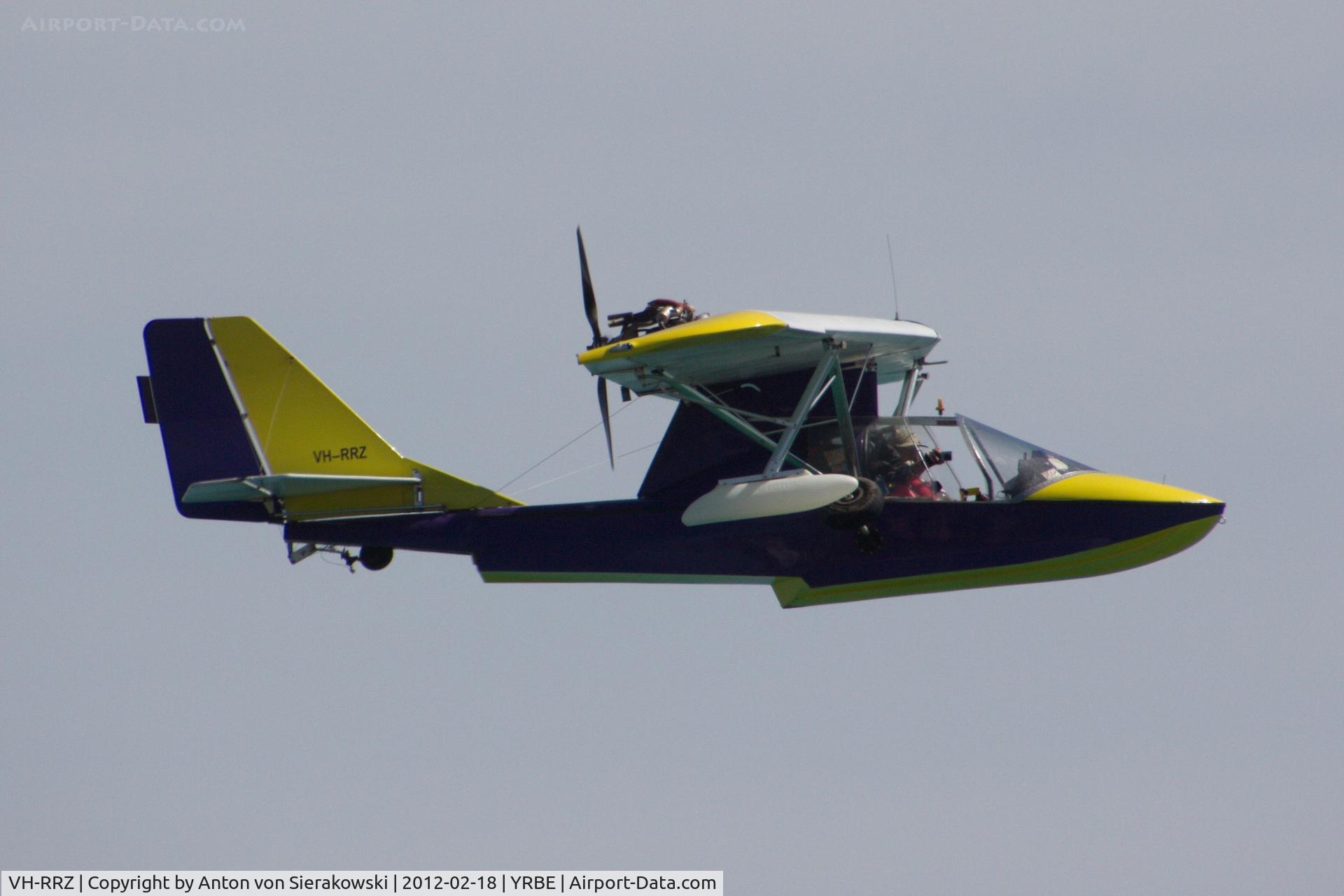 VH-RRZ, 2006 Progressive Aerodyne Searey N450 C/N 1DK334C, VH-RRZ @ YRBE Flying over Robe SA