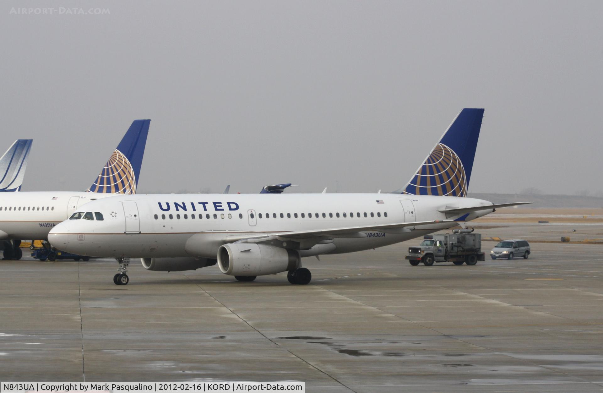 N843UA, 2001 Airbus A319-131 C/N 1573, Airbus A319