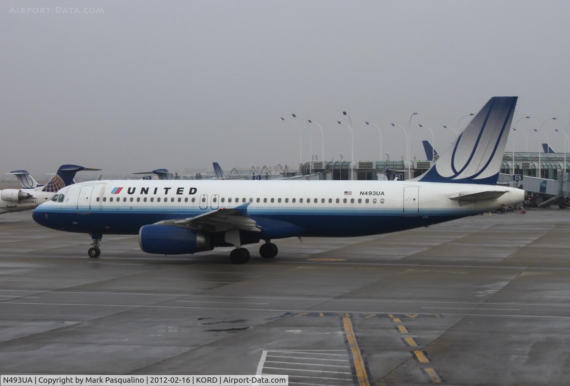 N493UA, 2002 Airbus A320-232 C/N 1821, Airbus A320