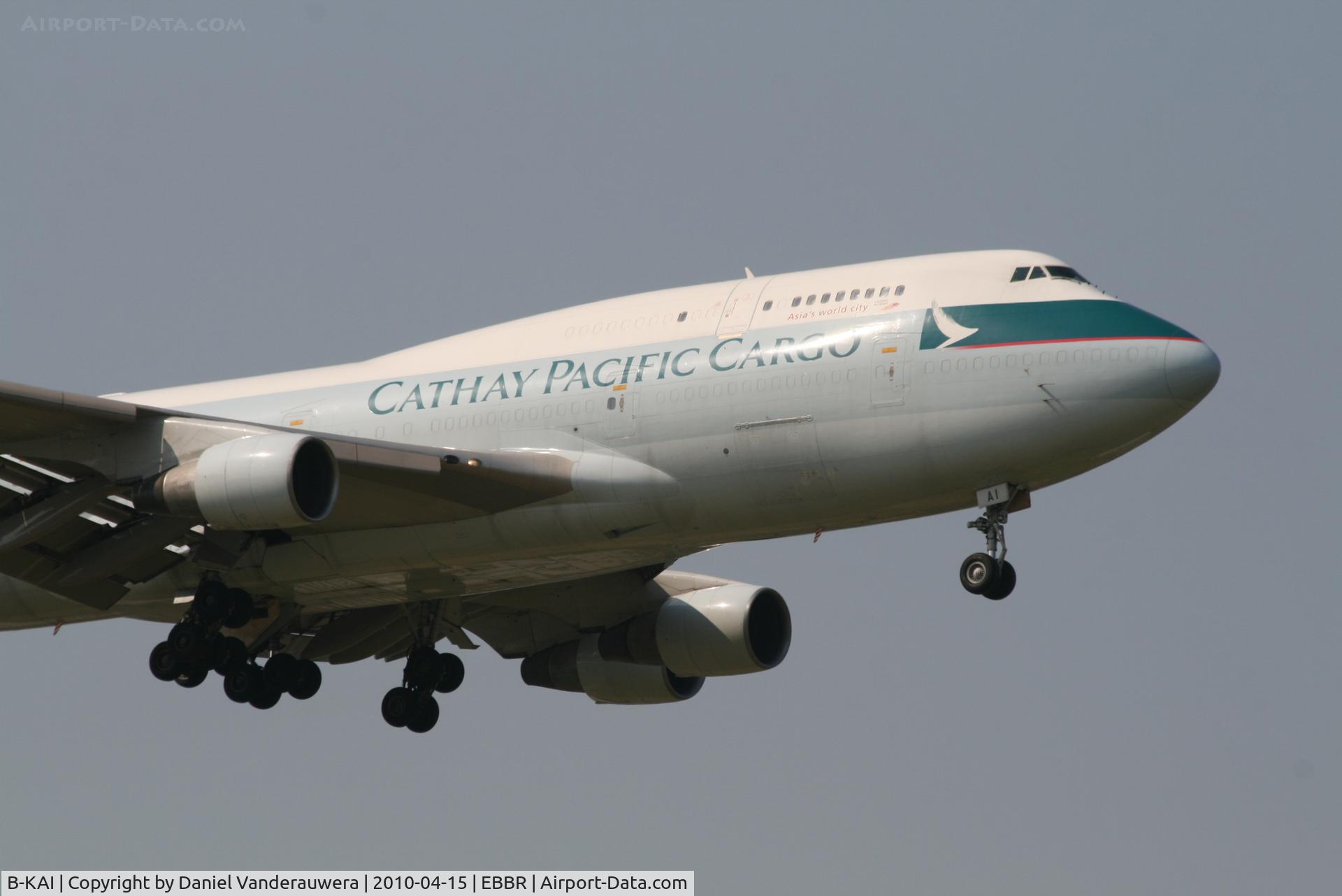 B-KAI, 1994 Boeing 747-412 C/N 27217, Arrival to RWY 02