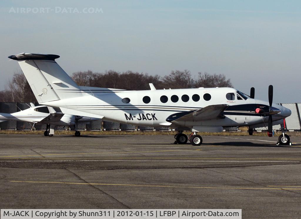 M-JACK, 2009 Hawker Beechcraft B200GT King Air C/N BY-94, Parked at the General Aviation area...