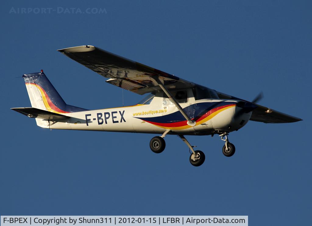 F-BPEX, Reims F150H C/N 0388, On landing...