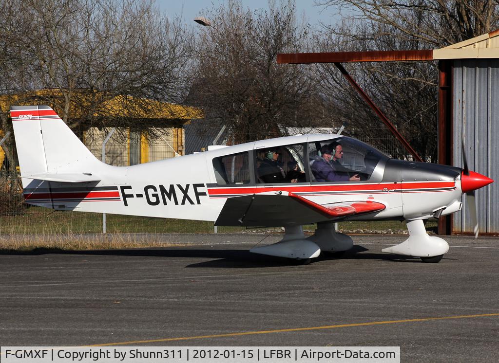 F-GMXF, Robin DR-400-180 Regent C/N 2218, Parked...