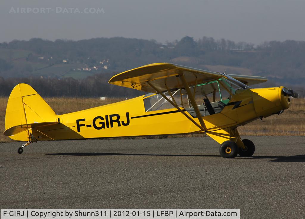 F-GIRJ, 1951 Piper L-18C Super Cub (PA-18-95) C/N 18-1010, Parked...