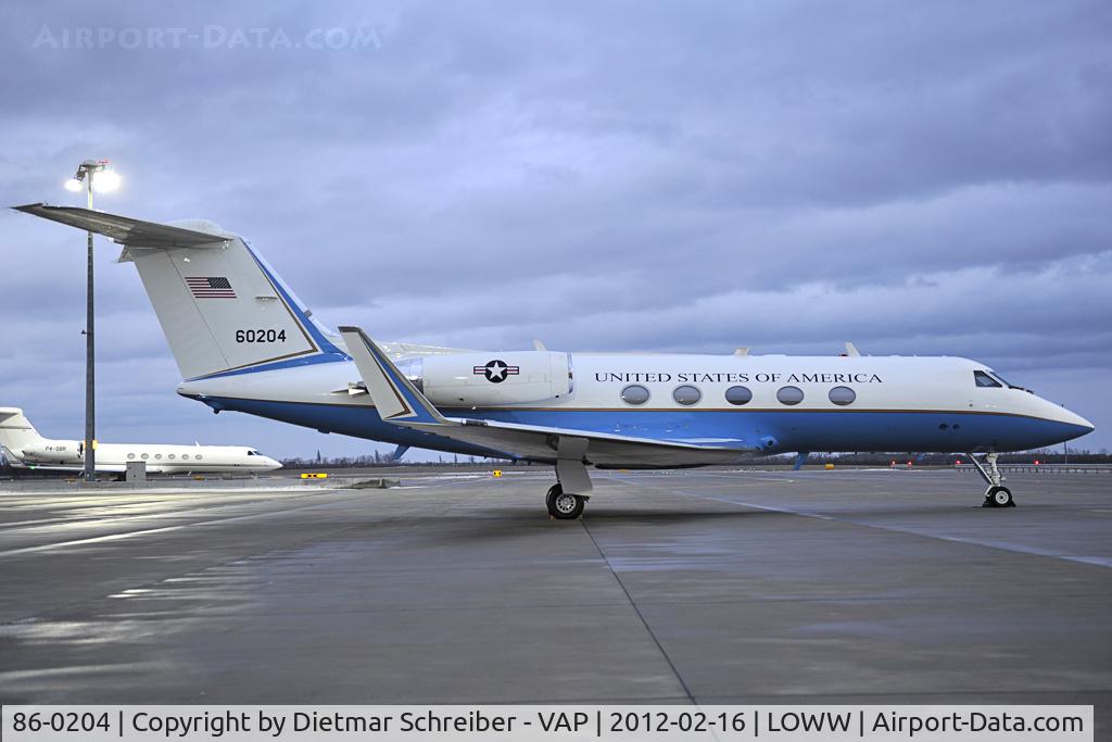 86-0204, Grumman C-20B Gulfstream III C/N 476, USAF Gulfstream 3
