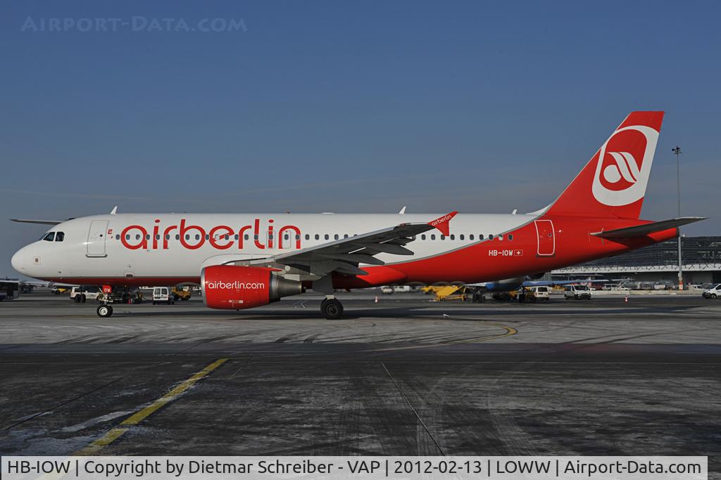 HB-IOW, 2007 Airbus A320-214 C/N 3055, Air Berlin Airbus 320