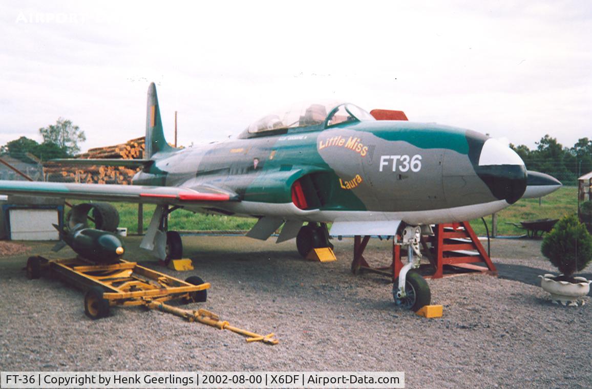 FT-36, 1955 Lockheed T-33A Shooting Star C/N 580-9588, Dumfries & Galloway Aviation Museum , Scotland