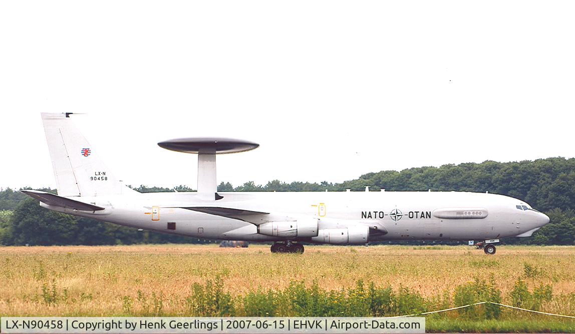 LX-N90458, Boeing E-3A Sentry C/N 22853, Dutch AF Open House at Volkel AB , 2007