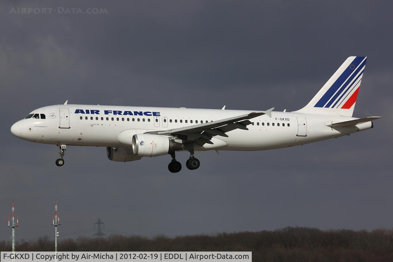 F-GKXD, 2002 Airbus A320-214 C/N 1873, Air France