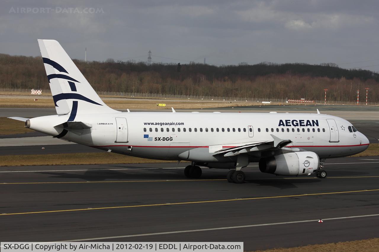 SX-DGG, 2002 Airbus A319-132 C/N 1727, Aegean Airlines, Airbus A319-132, CN: 1727