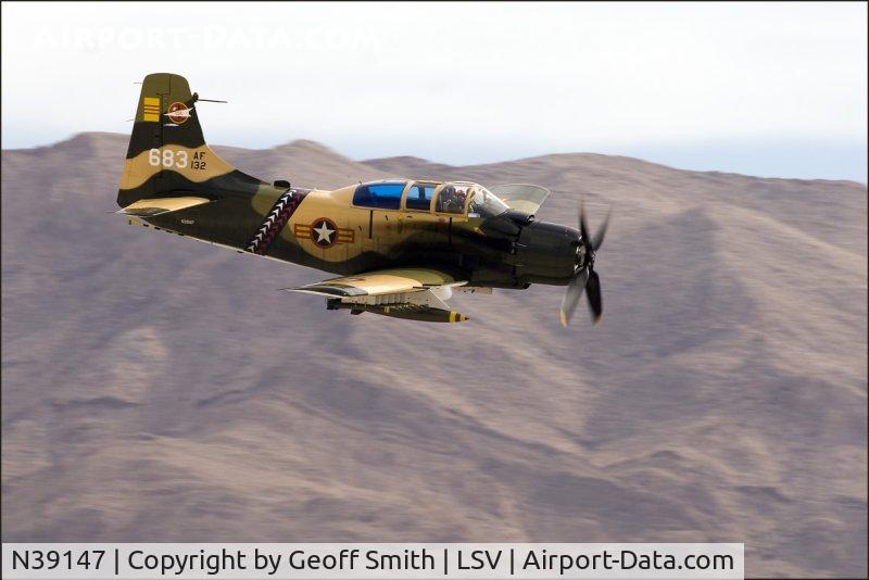 N39147, Douglas AD-5 (A-1E) Skyraider C/N 9540, A-1 Skyraider