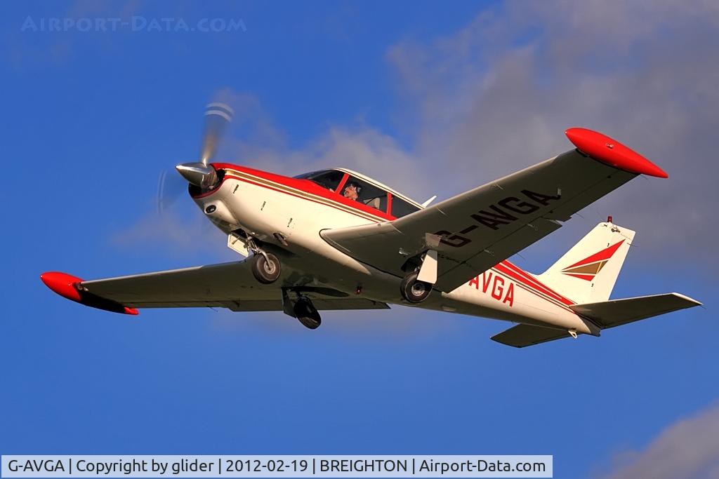 G-AVGA, 1966 Piper PA-24-260 Comanche B C/N 24-4489, Gear retracting!