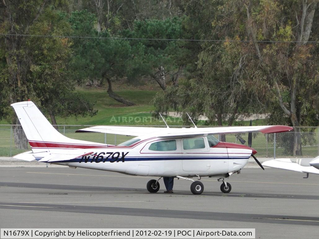 N1679X, 1975 Cessna T210L Turbo Centurion C/N 21060714, Just taxied into transient parking and shut down, Pilot just exited