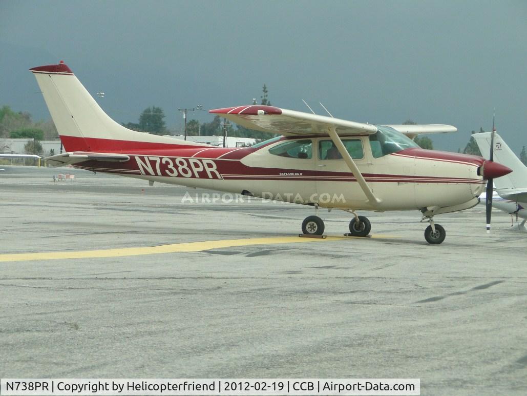 N738PR, 1979 Cessna R182 Skylane RG C/N R18200951, Parked north of Maniac Mike's Cafe