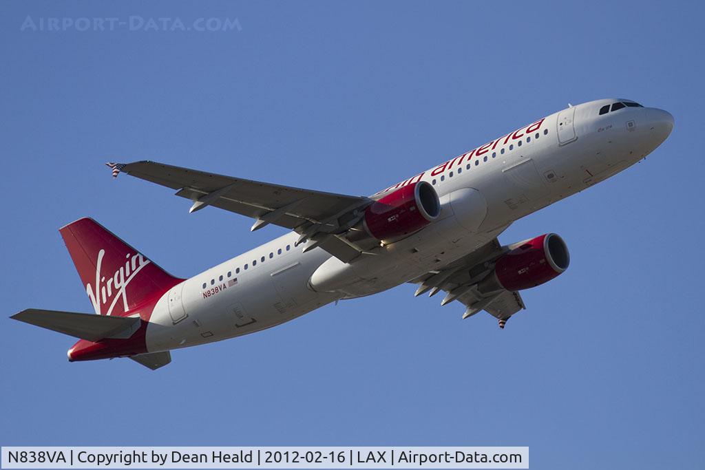 N838VA, 2010 Airbus A320-214 C/N 4559, Virgin America 