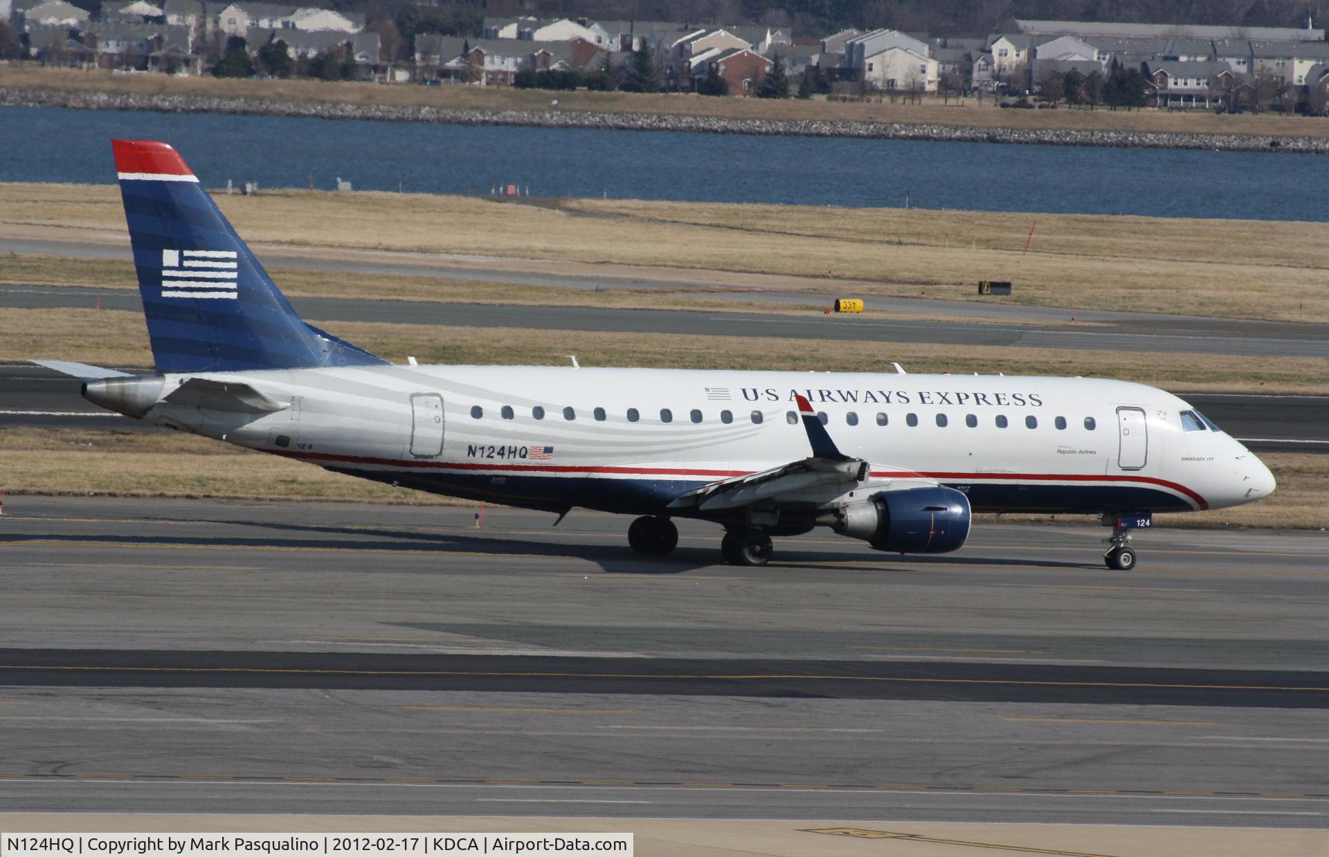 N124HQ, 2007 Embraer 175LR (ERJ-170-200LR) C/N 17000200, ERJ 170-200 LR