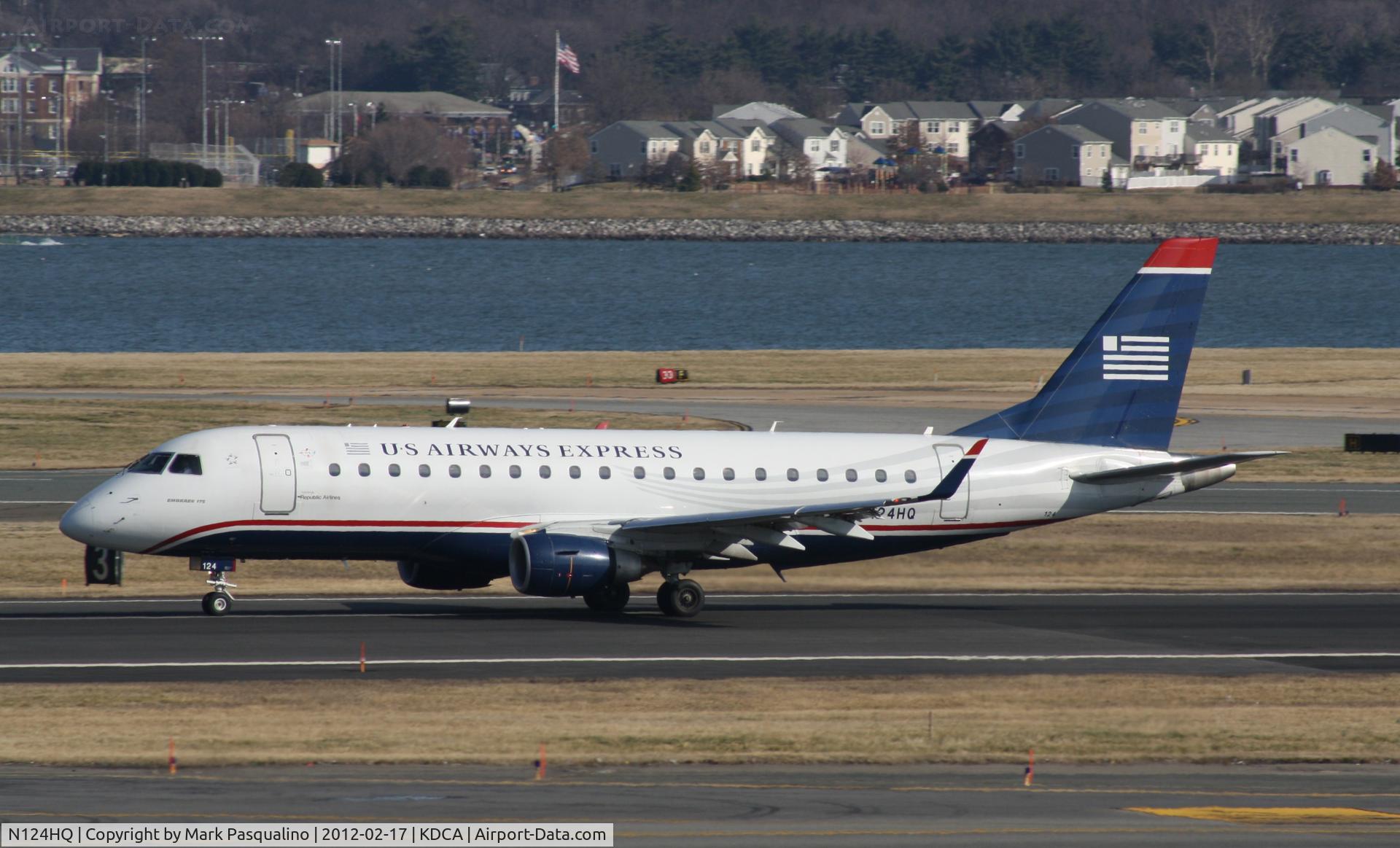 N124HQ, 2007 Embraer 175LR (ERJ-170-200LR) C/N 17000200, ERJ 170-200 LR