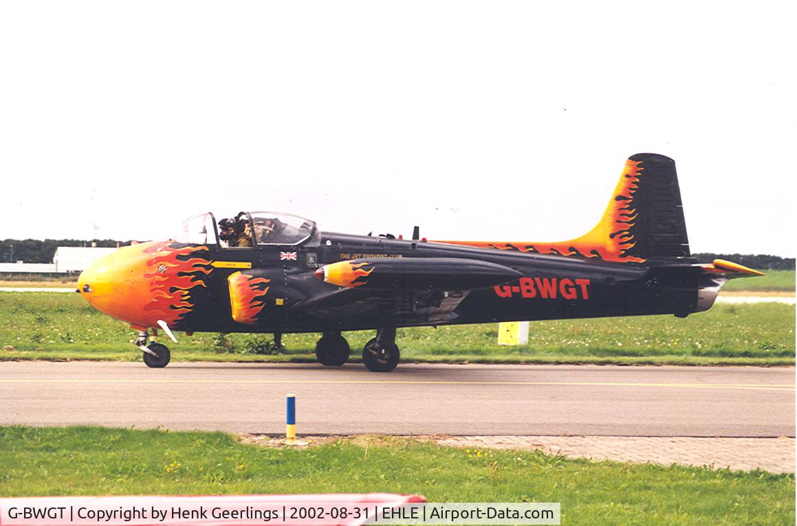G-BWGT, 1963 BAC 84 Jet Provost T.4 C/N PAC/W/21624, Lelystad Air Show - 2002