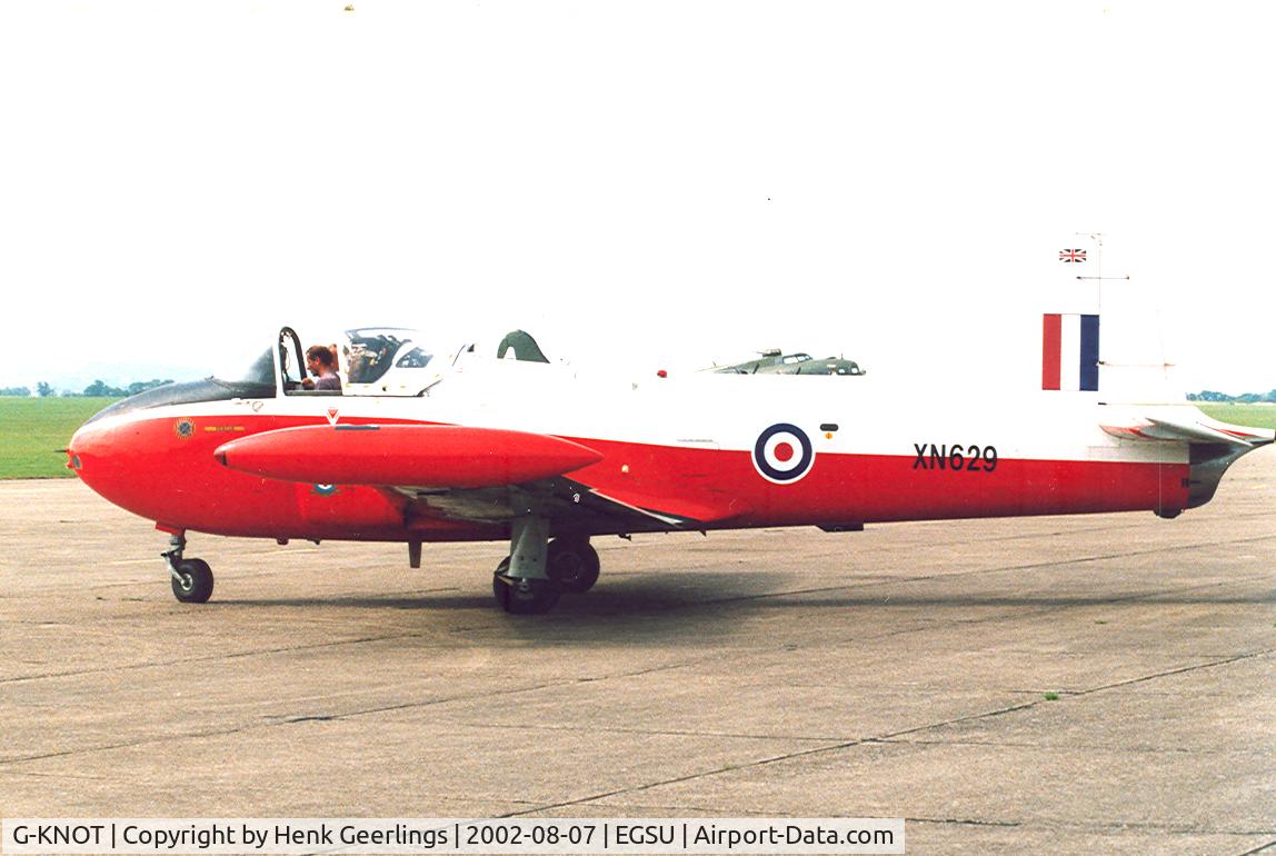 G-KNOT, 1961 Hunting P-84 Jet Provost T.3A C/N PAC/W/13893, Duxford , Jet Provost