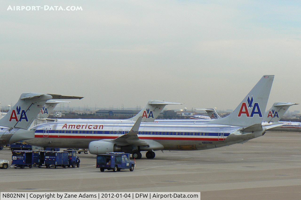 N802NN, 2009 Boeing 737-823 C/N 31073, American Airlines at DFW Airport
