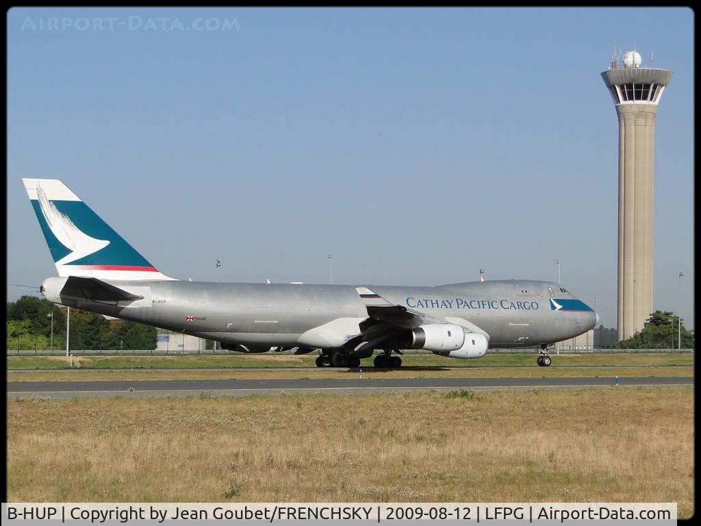 B-HUP, 2001 Boeing 747-467F/SCD C/N 30805, aux // Paris Charles de Gaulle Airport