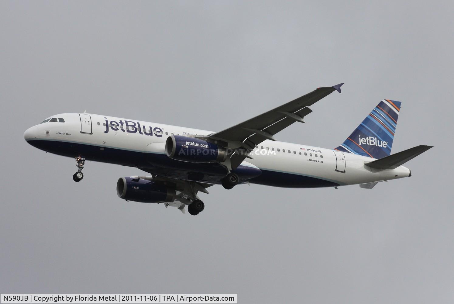 N590JB, 2004 Airbus A320-232 C/N 2231, 