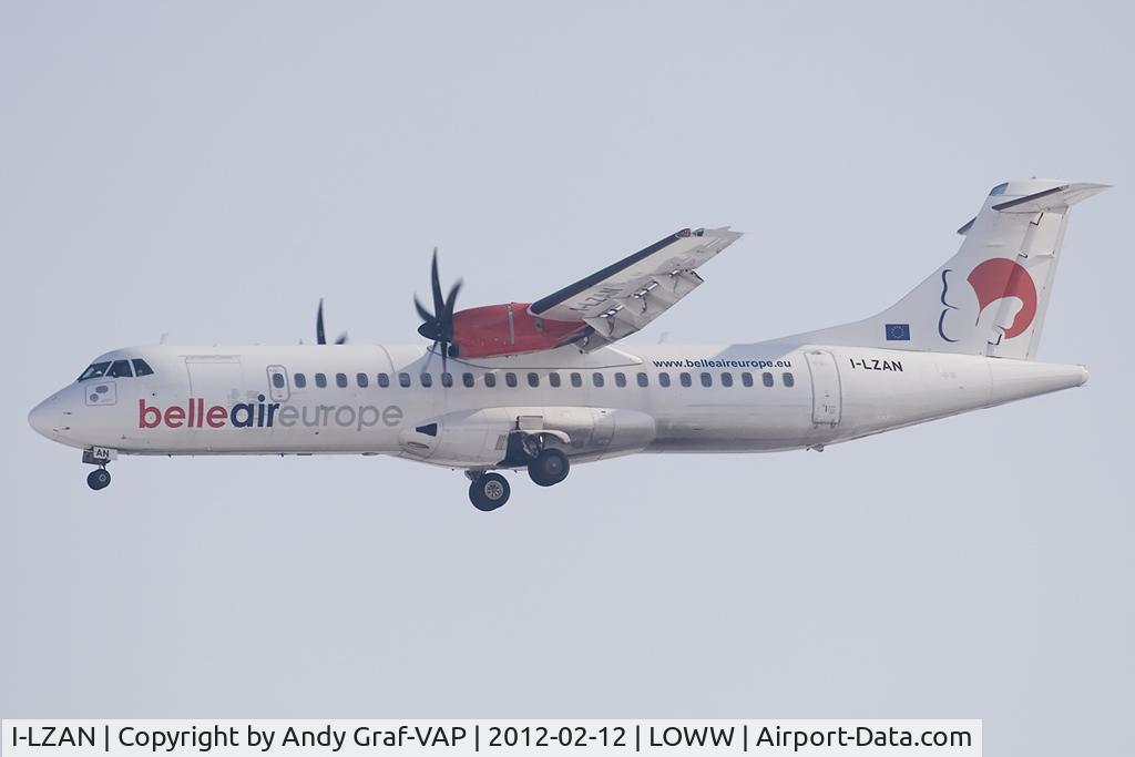 I-LZAN, 2010 ATR 72-212A C/N 908, Belle Air Europe ATR72