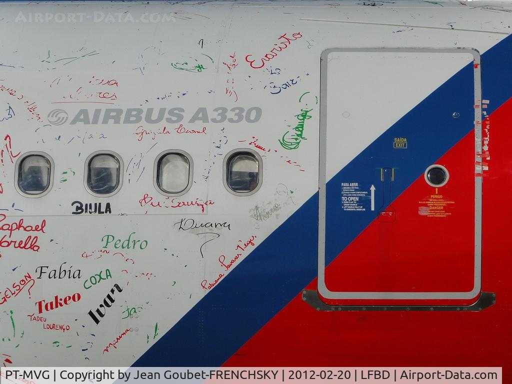 PT-MVG, 2002 Airbus A330-203 C/N 472, TAM Linhas Aéreas