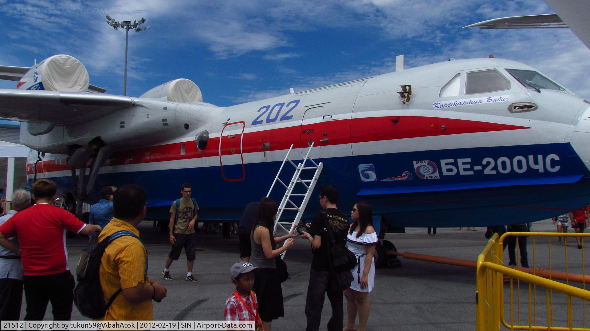 21512, 2002 Beriev Be-200ChS C/N 7682000003, Beriev Be-200