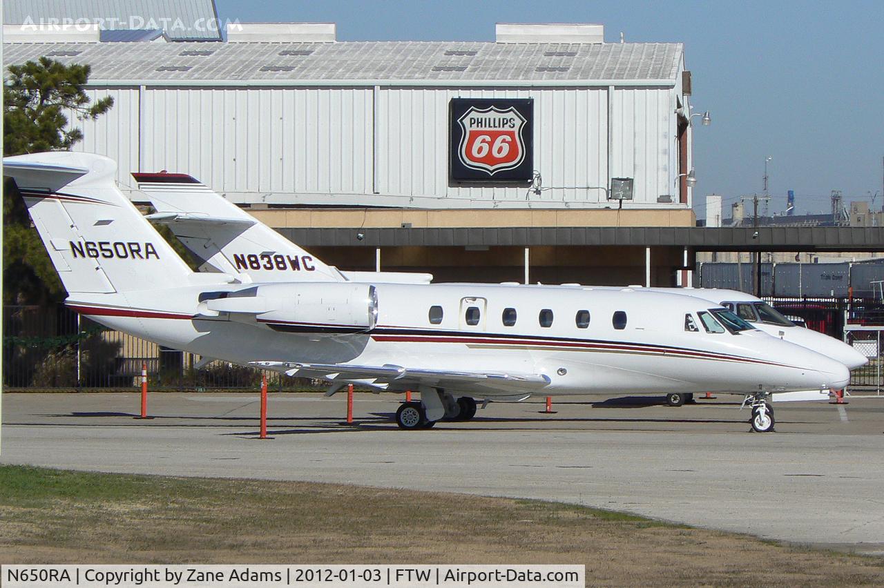 N650RA, 1995 Cessna 650 C/N 650-7047, At Meacham Field - Fort Worth, TX