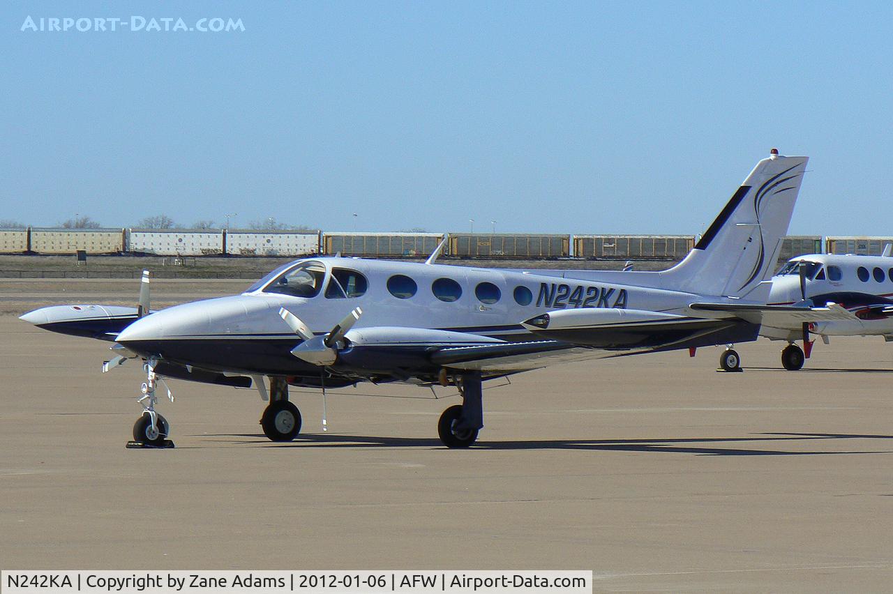 N242KA, 1983 Cessna 340A C/N 340A1802, At Alliance Airport - Fort Worth, TX